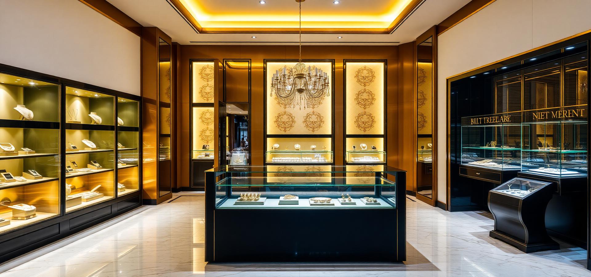 A Banik Jewellers showroom